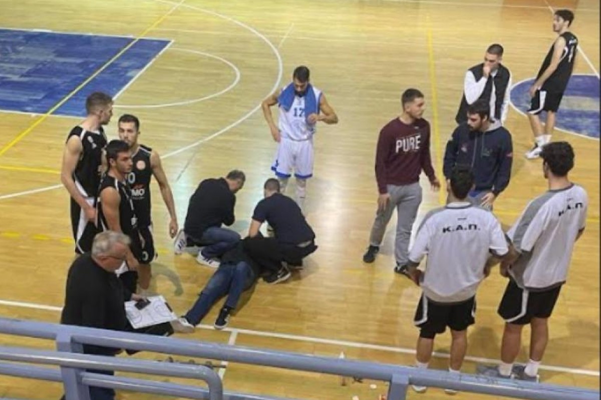 Σκηνικό ΝΤΡΟΠΗΣ στην National League 2: Τραυματισμός προπονητή από… κάδο