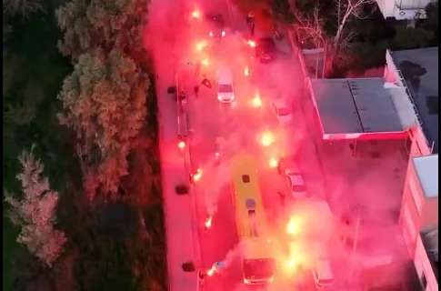 ΑΕΚ Ατρόμητος υποδοχή