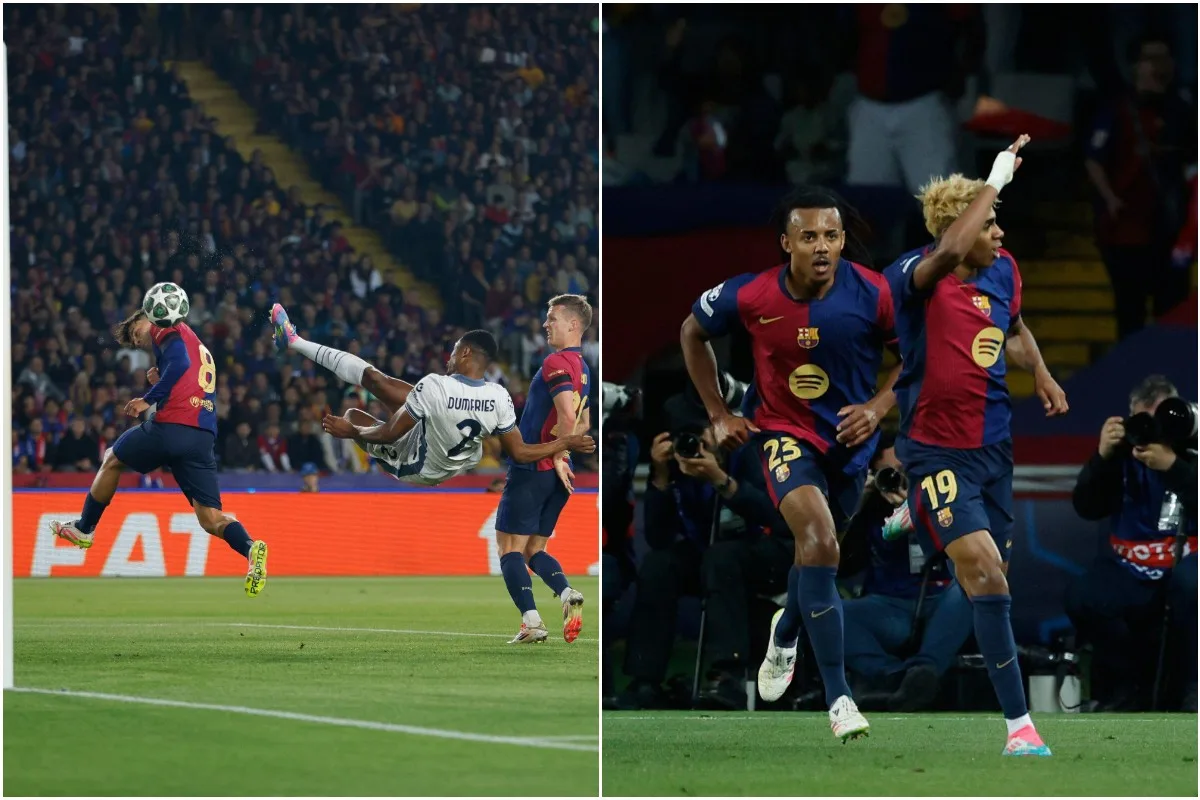 Μόνο ΓΚΟΛΑΡΕΣ στη Βαρκελώνη: Ο Ντάμφρις το 0-2, ο Γιαμάλ μειώνει! (video)