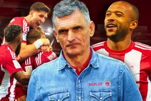 Ολυμπιακός Stoiximan Super League Χοσέ Λουίς Μεντιλίμπαρ Αγιούμπ Ελ Κααμπί