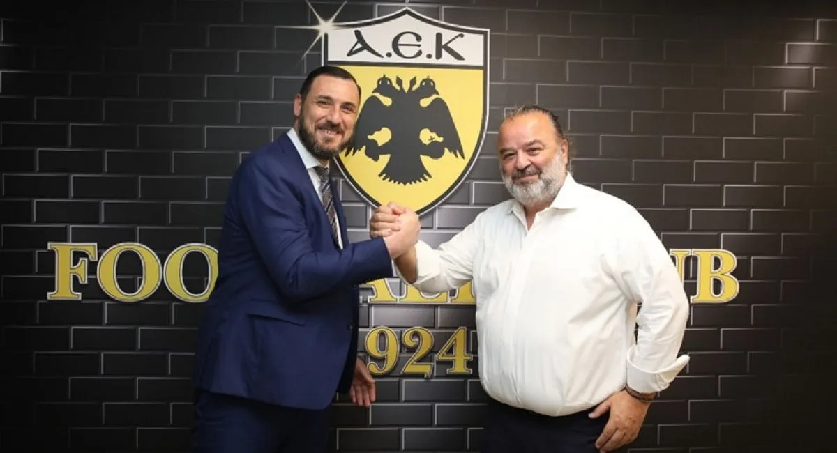 ΑΕΚ Μάριος Ηλιόπουλος Μηνάς Λυσάνδρου
