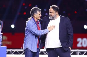 Μαρινάκης: «Μας αρέσουν τα δύσκολα – Πάντα με τους αντιπάλους μας τελειώνουμε κερδίζοντας»