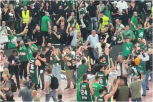 Ο MVP Οσμάν έφερε την πρόκριση και το… σύνθημα μετά τον θρίαμβο! (video)
