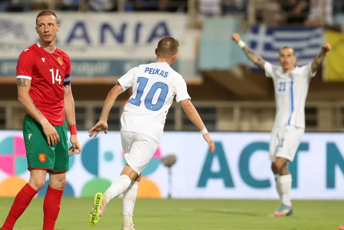 Πέλκας Ελλάδα Βουλγαρία 1-0