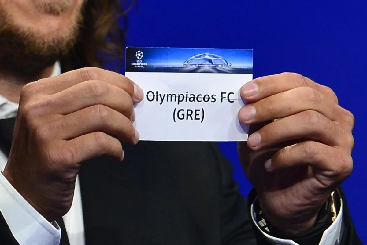 Ολυμπιακός κλήρωση Champions League