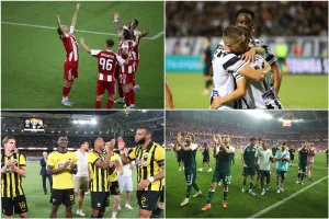 Ολυμπιακός ΠΑΟΚ Παναθηναϊκός ΑΕΚ