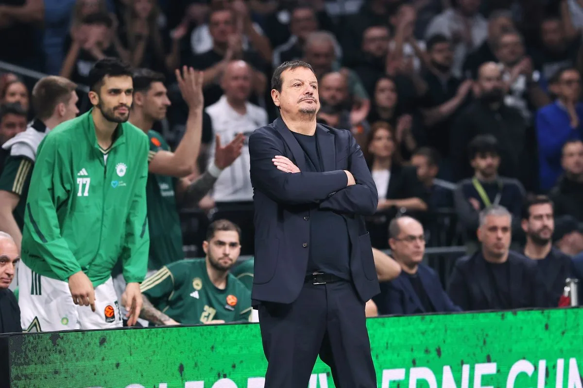 Ο Αταμάν χρησιμοποίησε ελάχιστες λέξεις, για να «περιγράψει» την εμφάνιση του Παναθηναϊκού κόντρα στην Παρτιζάν